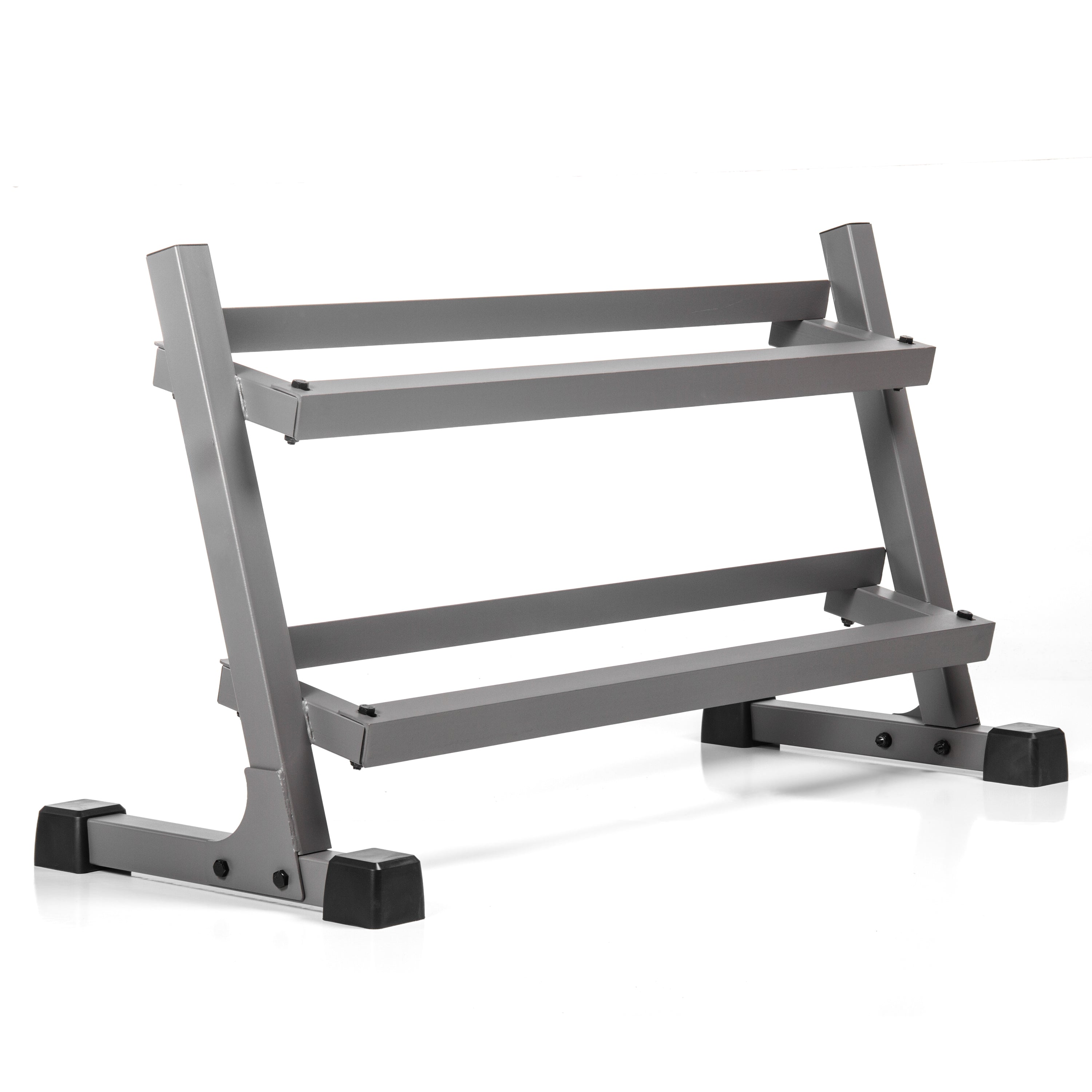 2-Tier Dumbbell Rack, Heavy Duty Storage for Free Weights