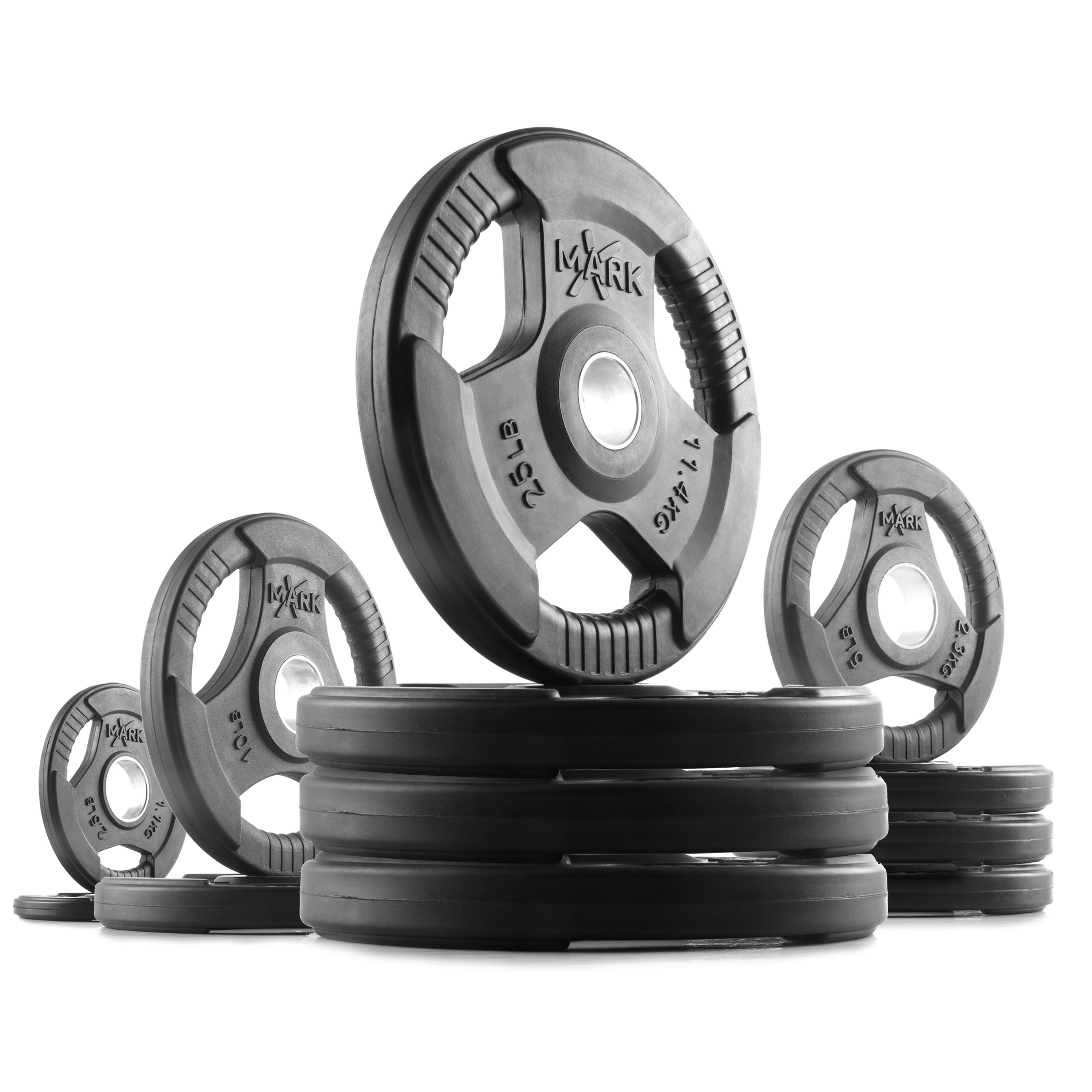 Tri Grip 145 lb Set Olympic Weights