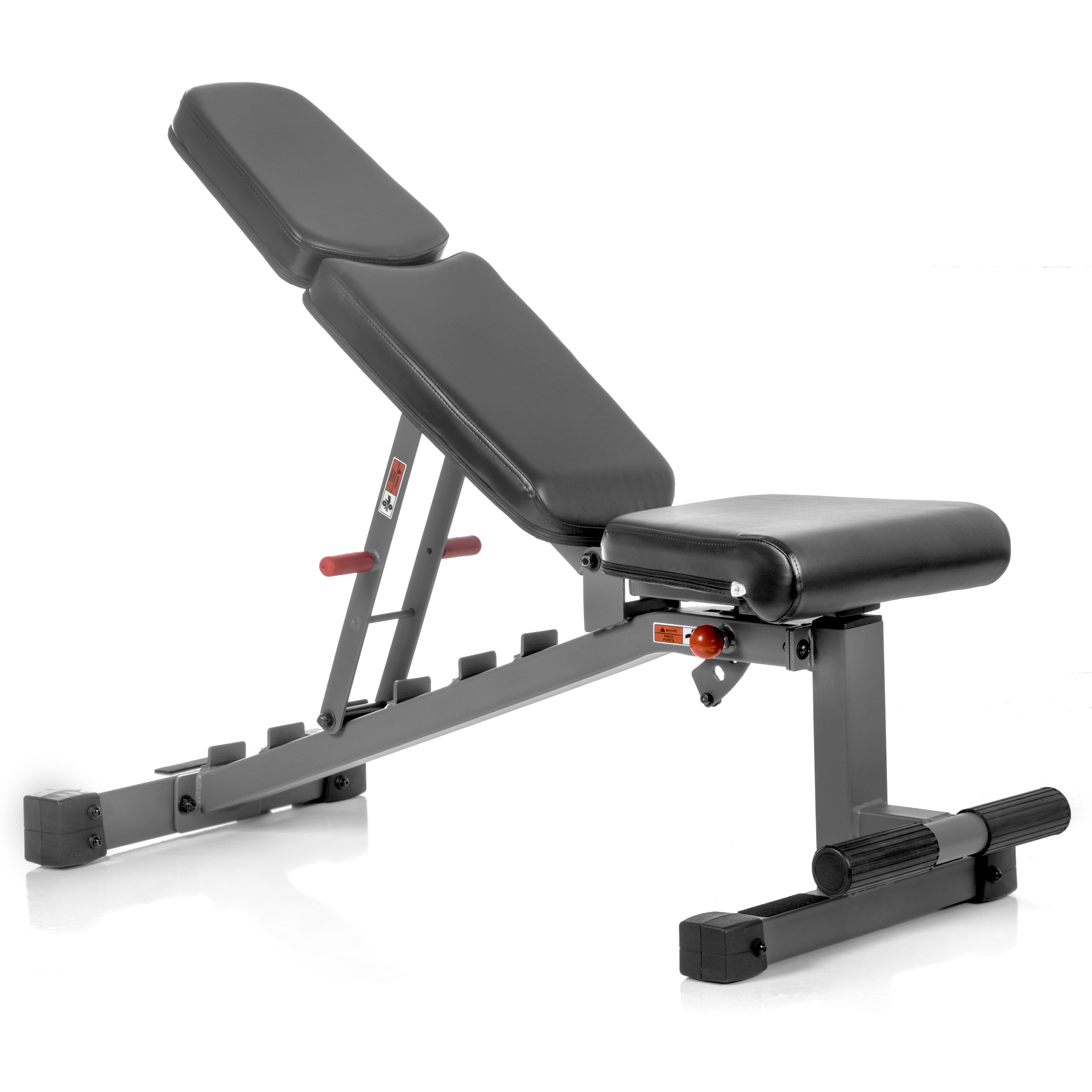 Flat, Incline, Decline (FID) Weight Bench with Ladder Back Adjustment