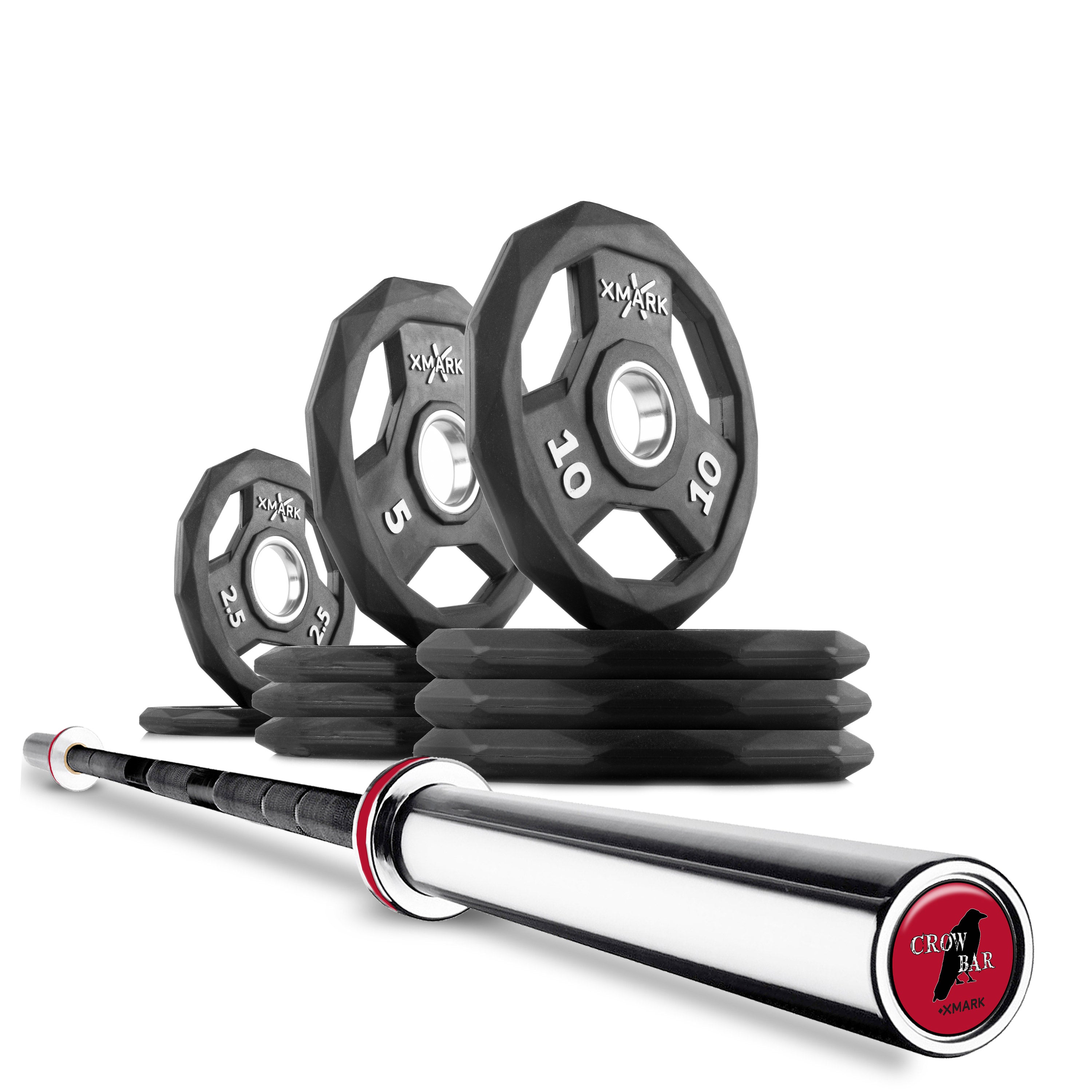 Black Diamond Olympic Barbell and Weight Set Builder