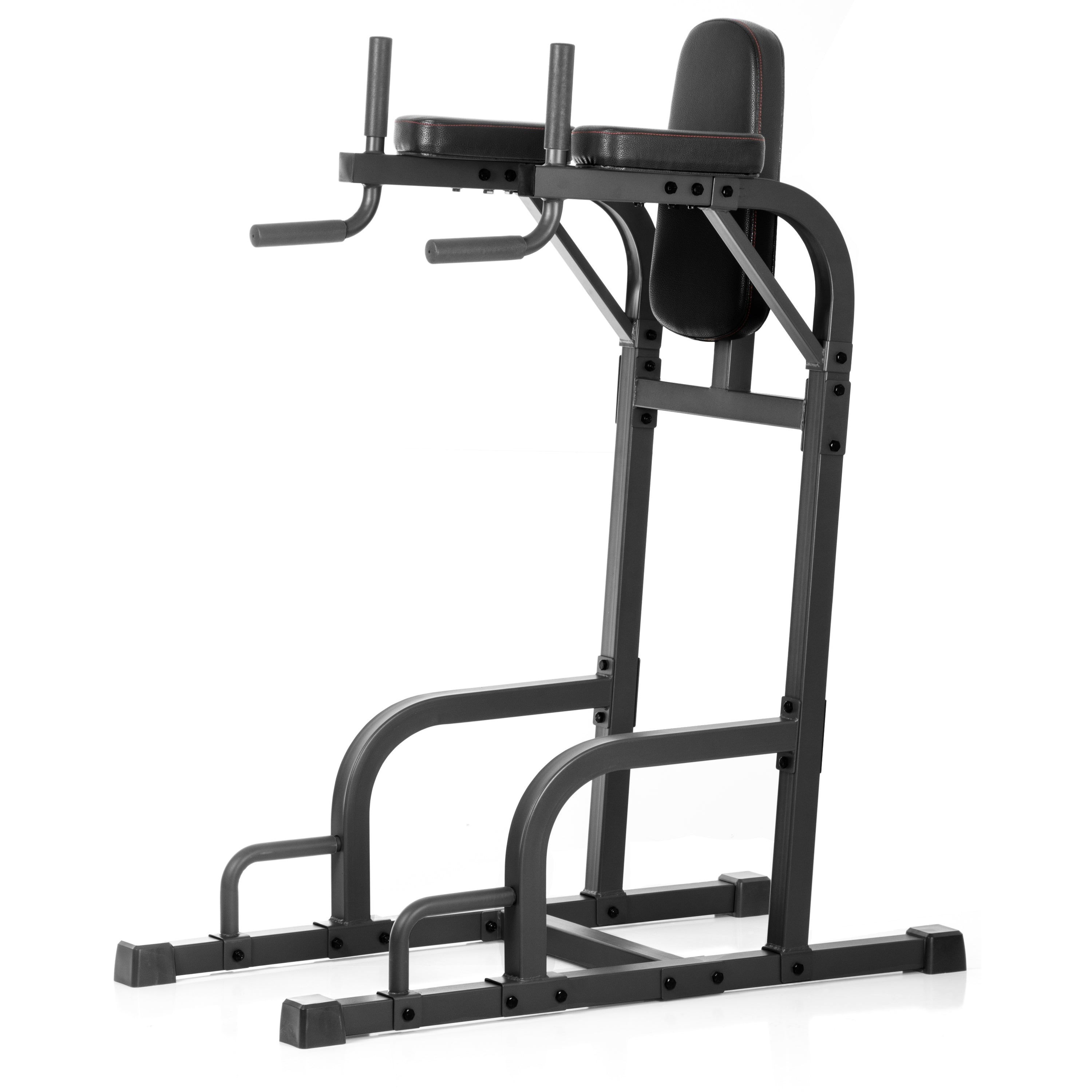 Captain's Chair Leg Raise w/ Dip Stand Push Up Station XMARK
