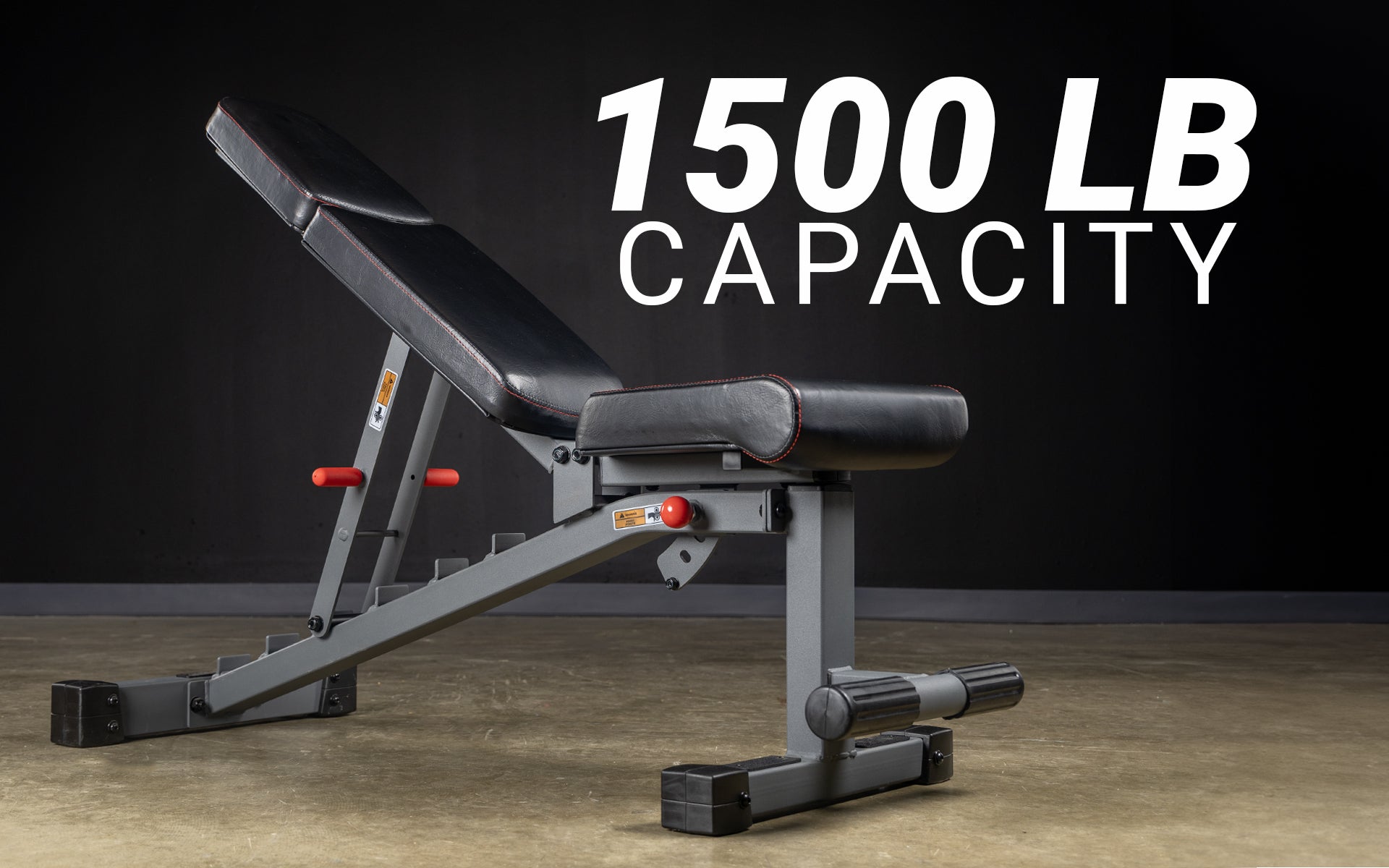 Power Series Adjustable Weight Bench with a 1,500-pound weight capacity