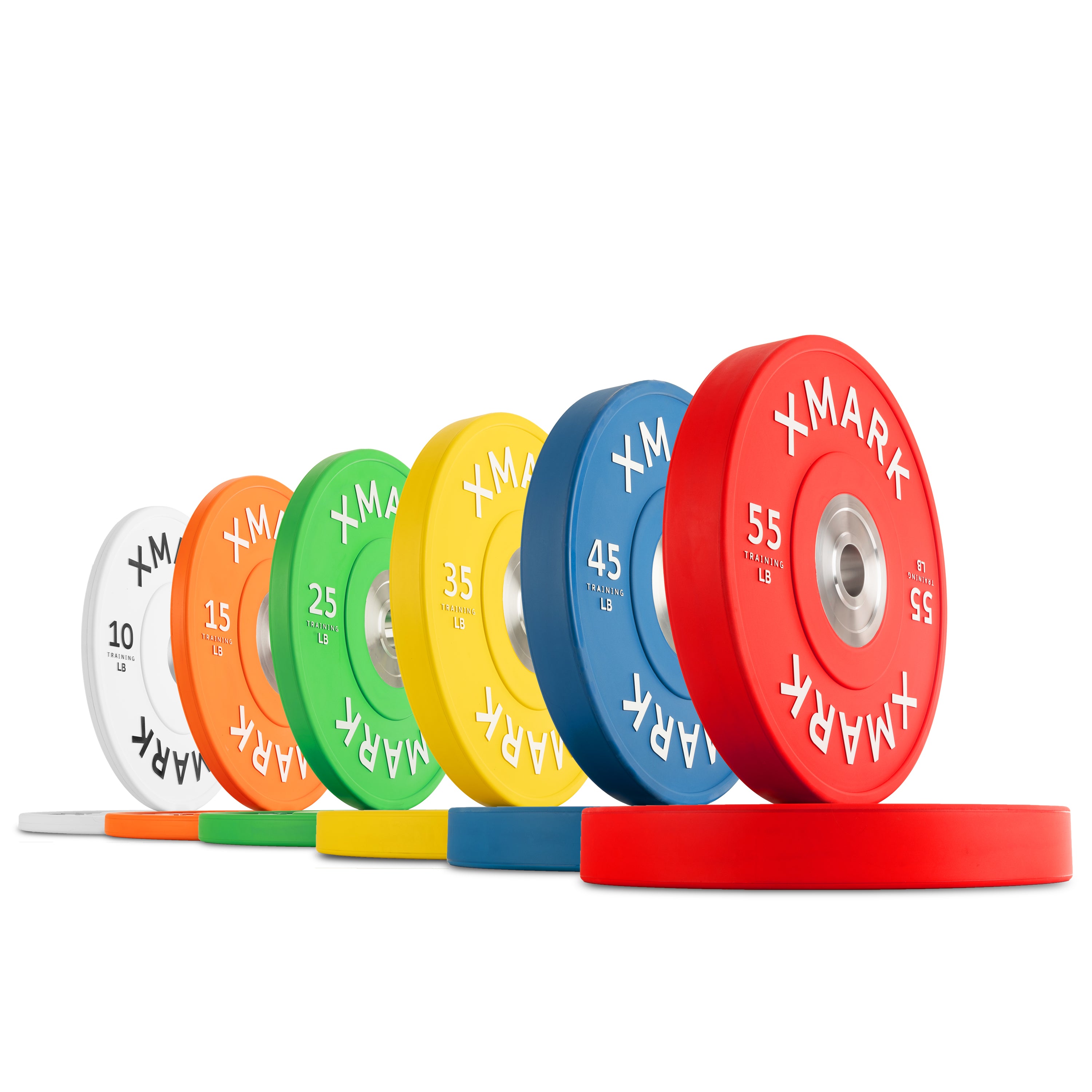 Premium Color Plate Commercial Premium Virgin Rubber Color Bumper Plates (LB) – XMARK