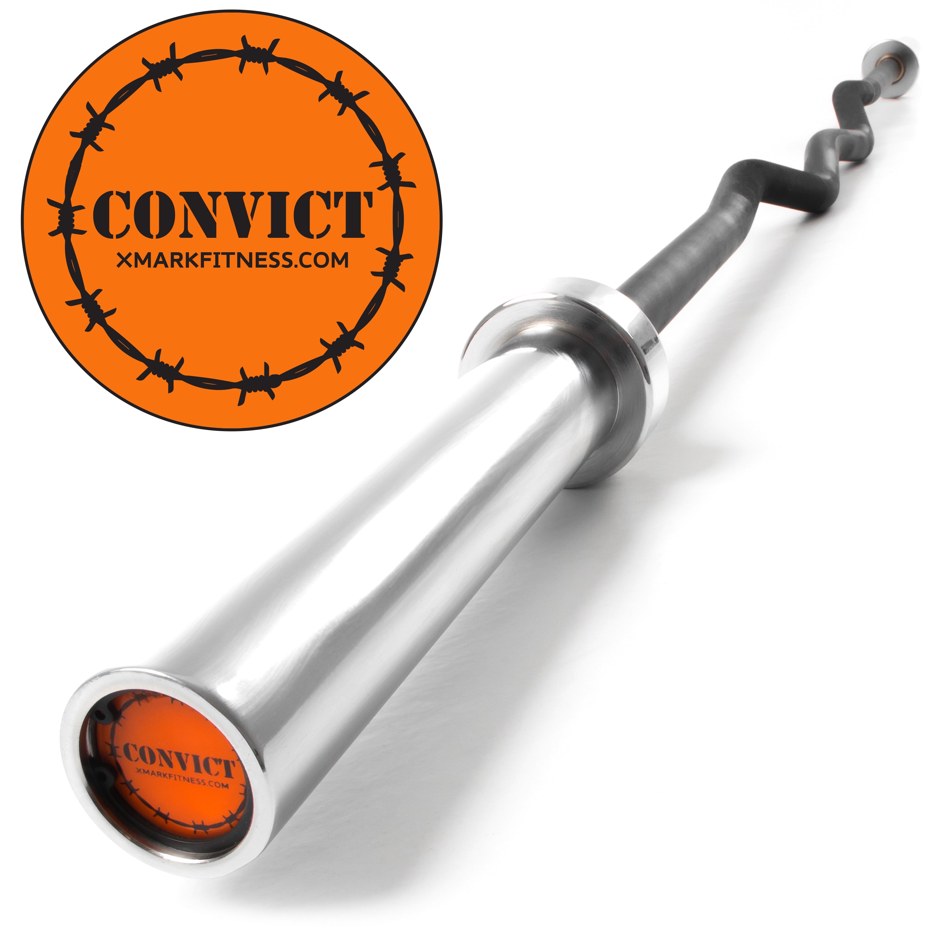 Convict 6ft Rackable Curl Bar – XMARK