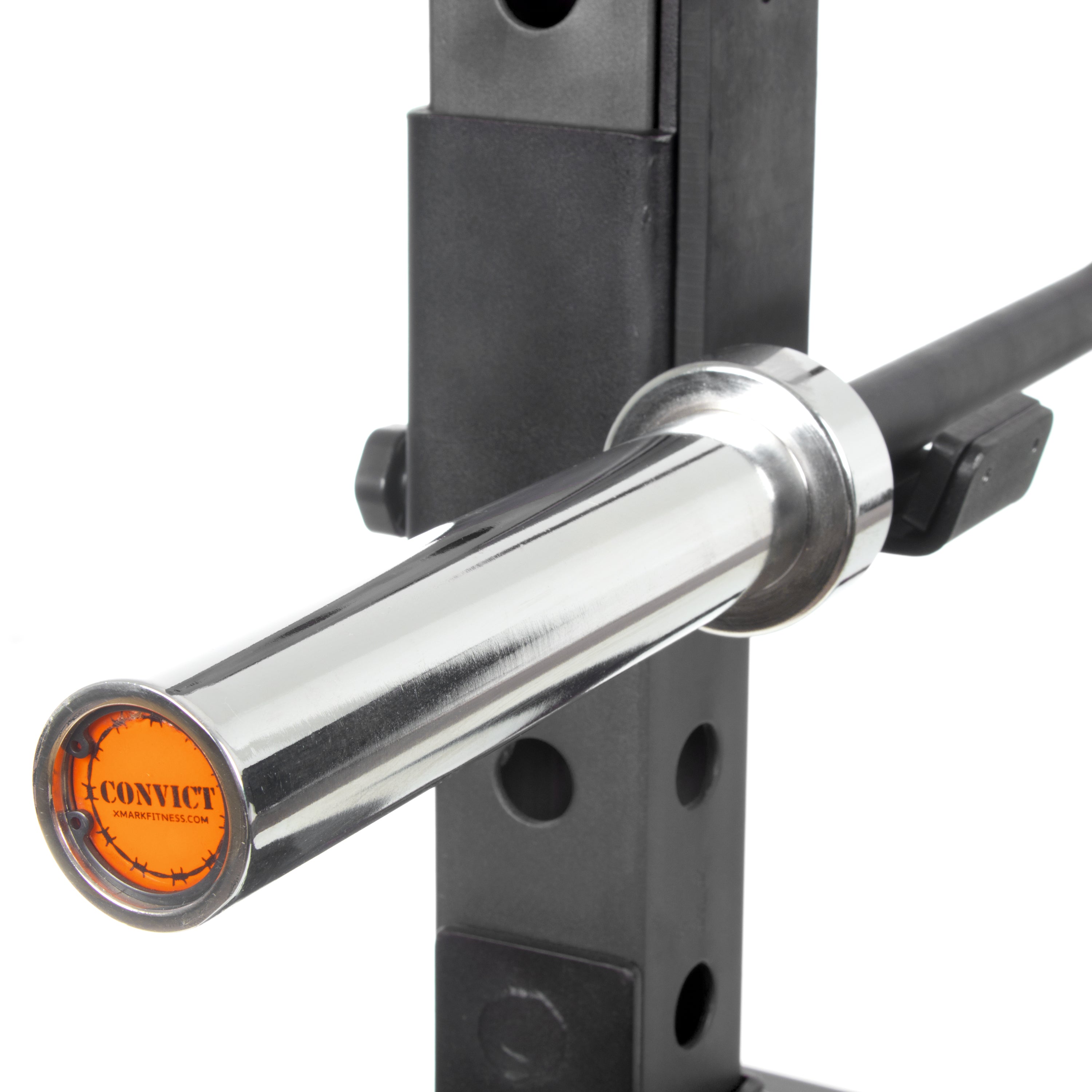 Powercurl Barbell Rack Convict 6ft Rackable Curl Bar – XMARK