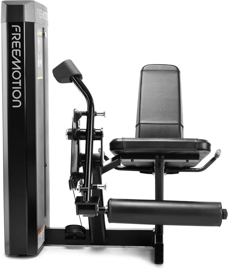 FREEMOTION leg extension, front view