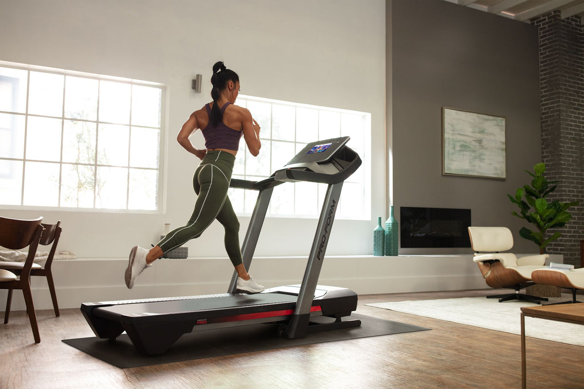 iFIT treadmill equipment mat, additional view