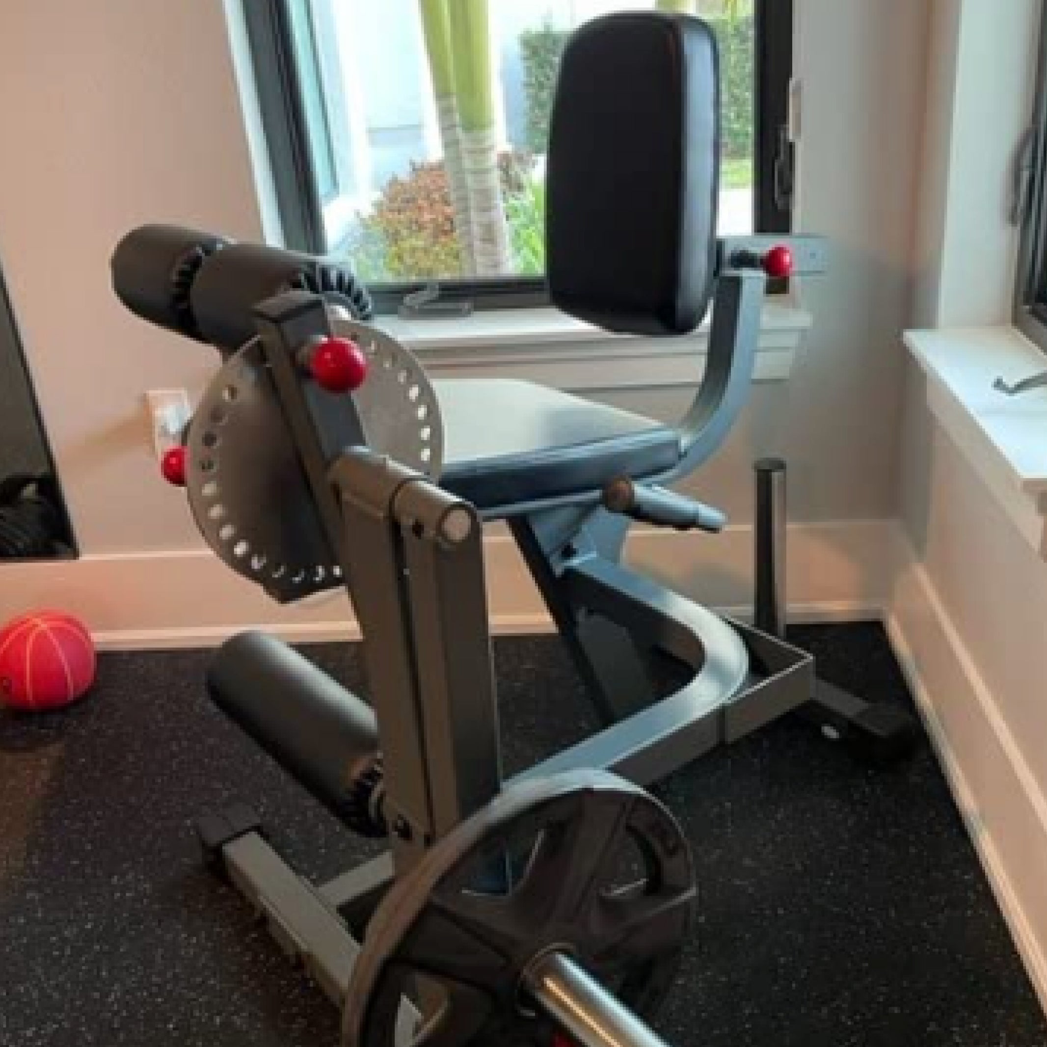 Rotary Leg Curl Machine at home