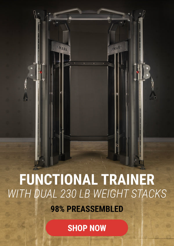 Functional Trainer with 230lb weight stacks