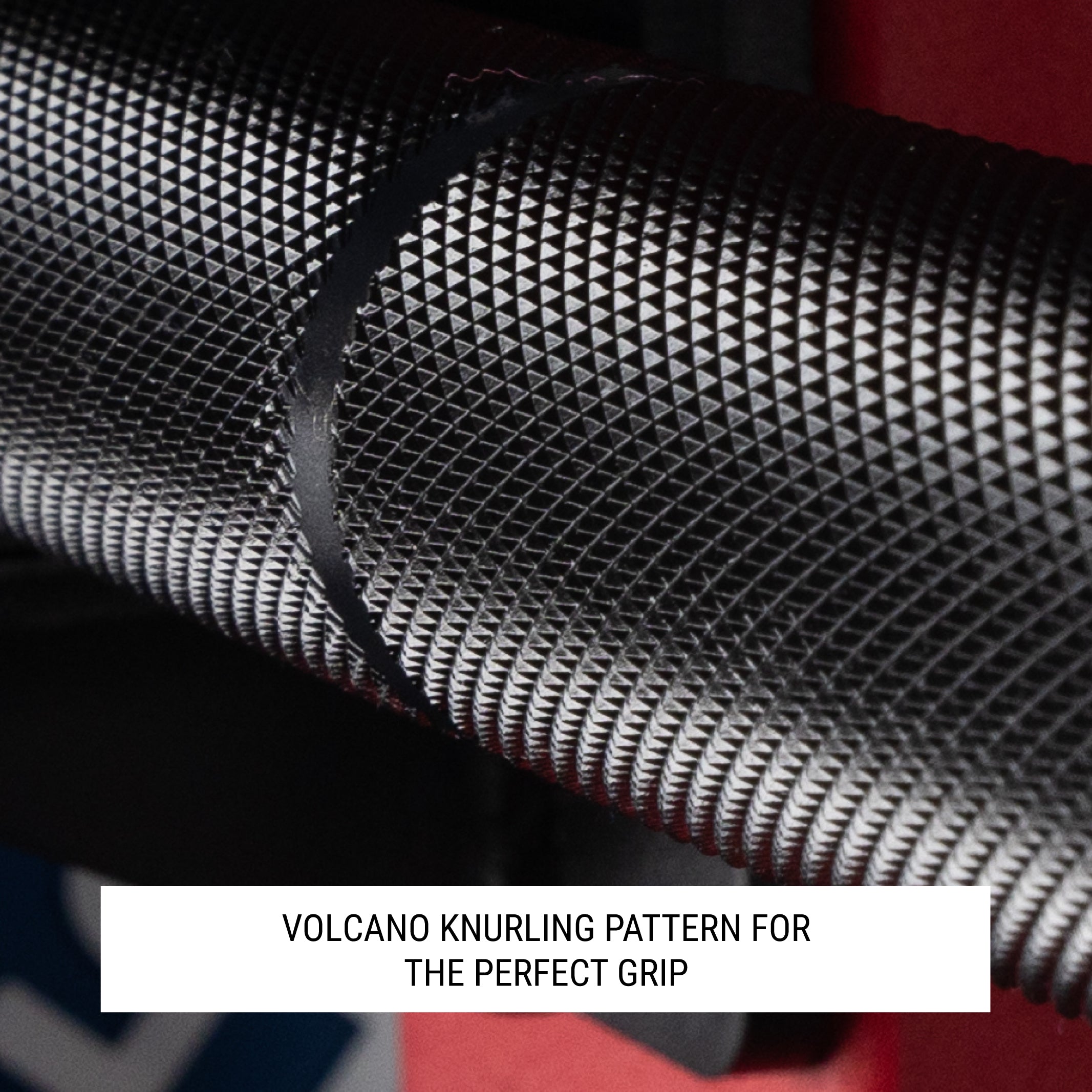 Barbell Volcano Knurling