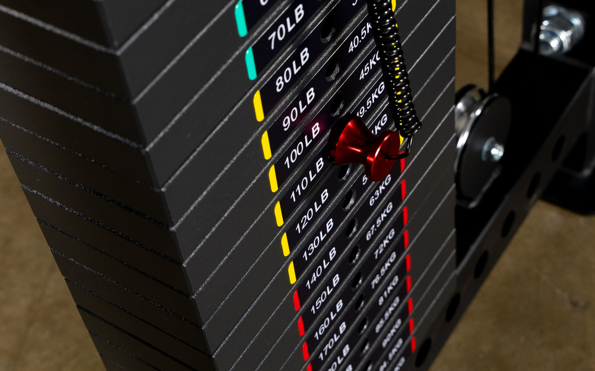 Running Trainer Stack Lat Pulldown At Home | Single Stack Functional Trainer | XMARK