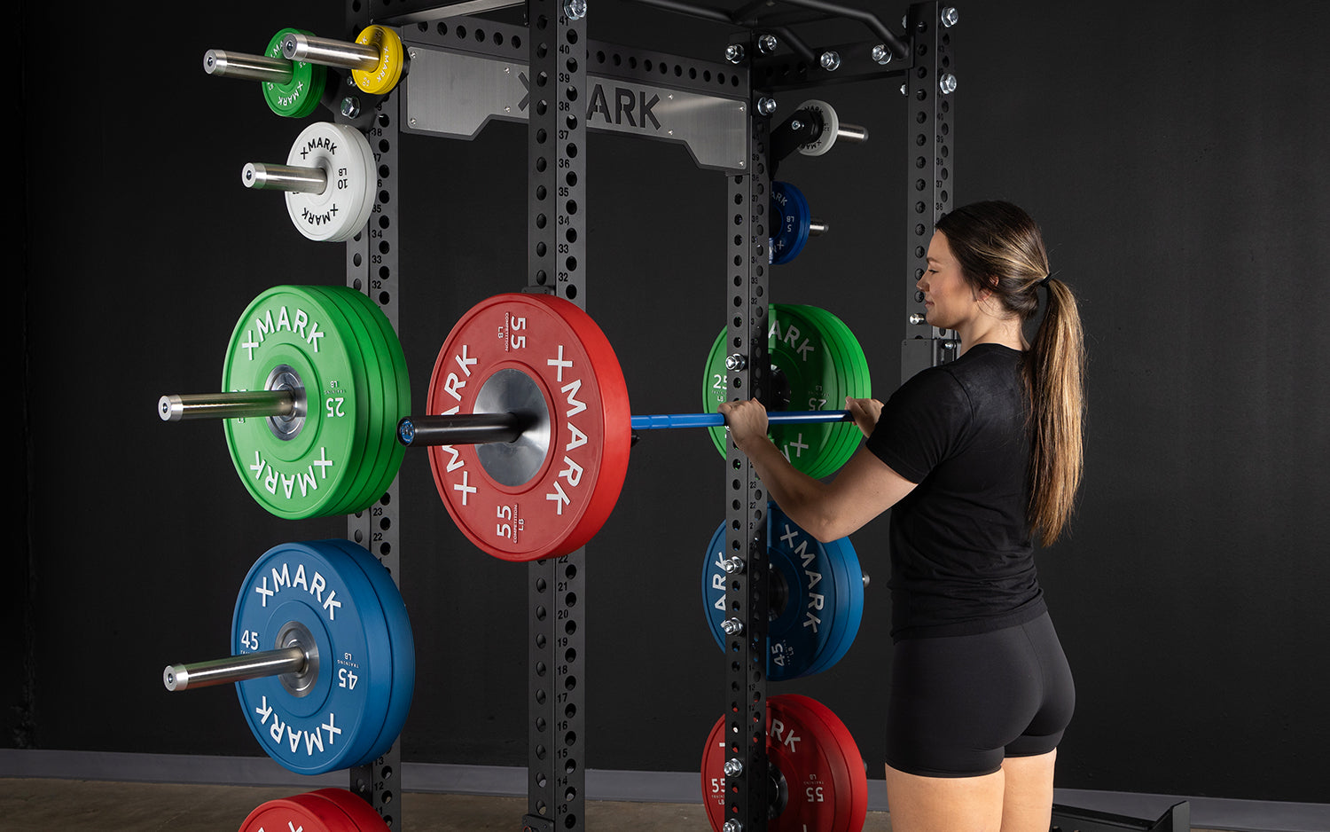 Viper Half Power Rack | At Home Gym Power Rack System | XMARK
