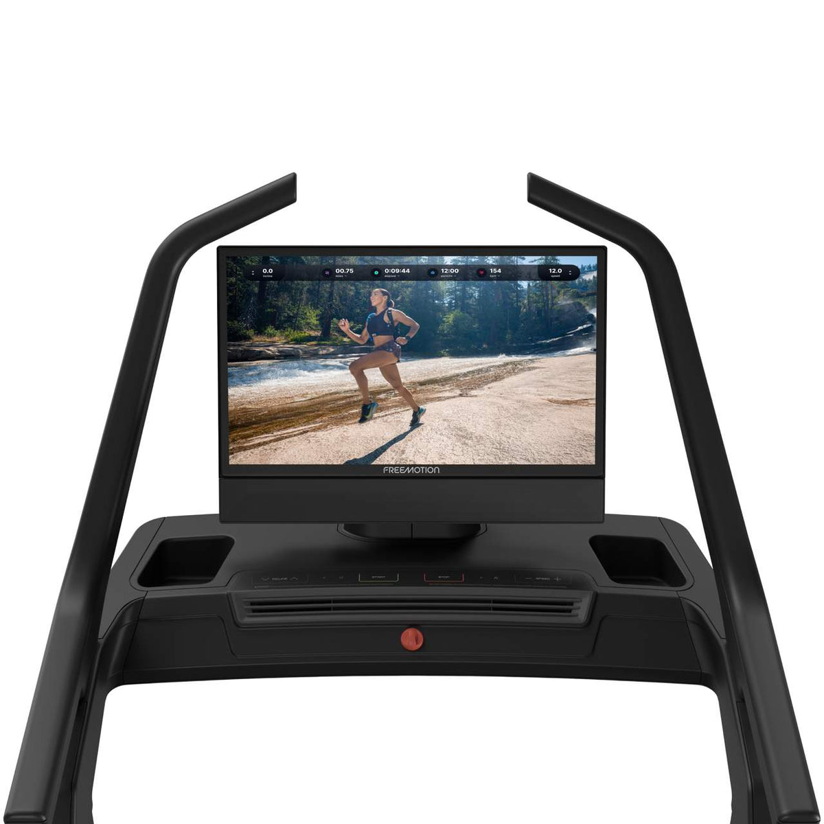 i8 Incline Trainer Closeup of console