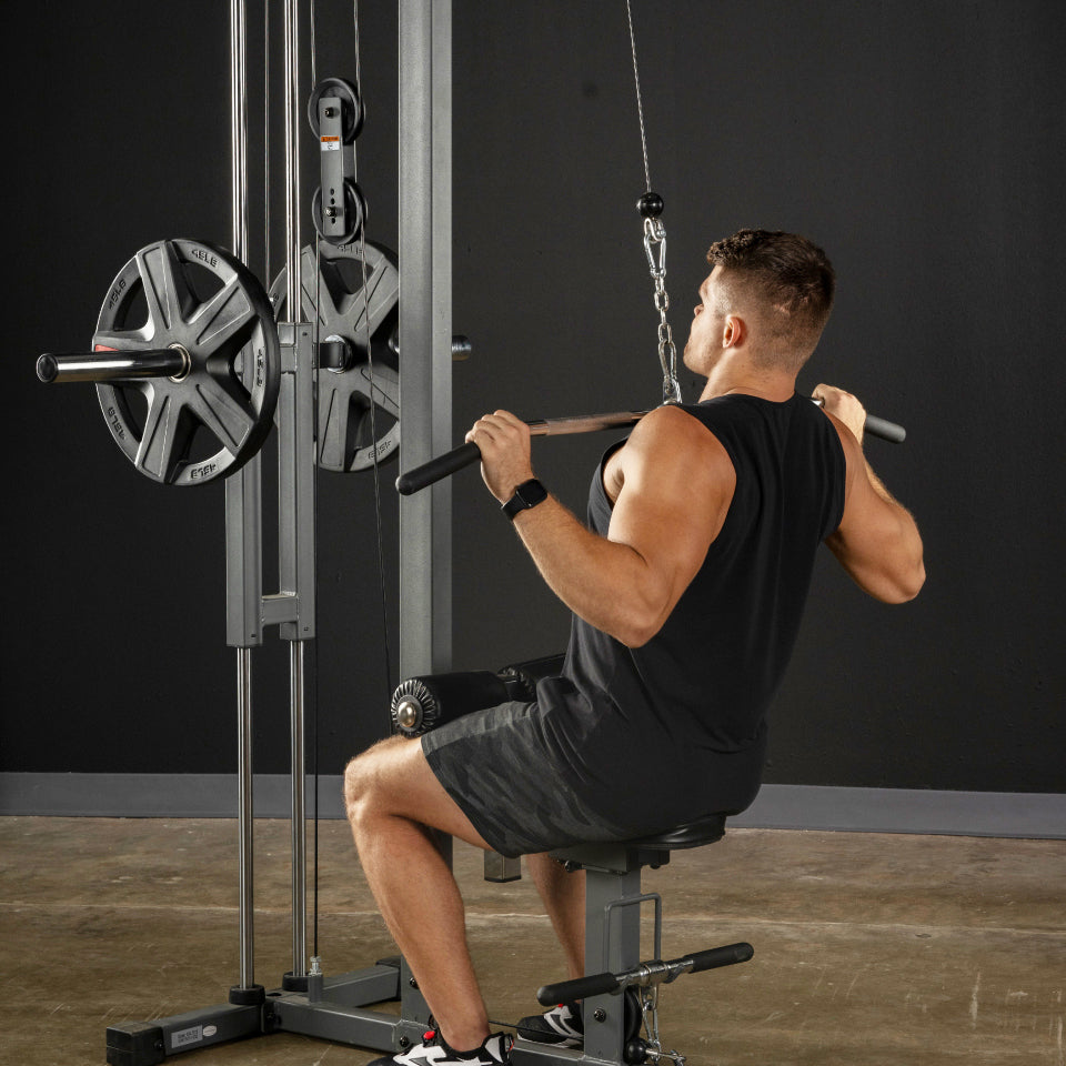 Barbell Machine York Barbell Lat Pulldown Gym Lat Pulldown Machine