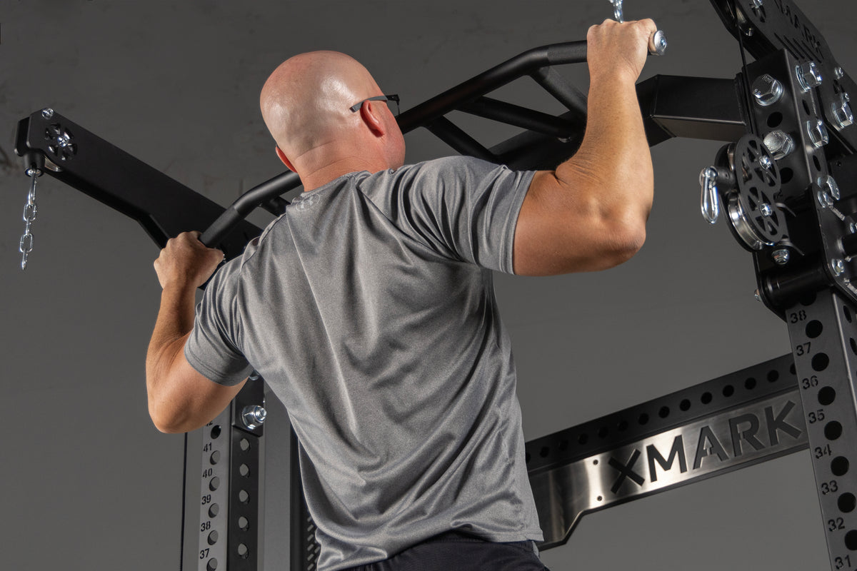 Functional Pull Up Rack Commercial Half Rack Functional Trainer | Home Gym Equipment | XMARK