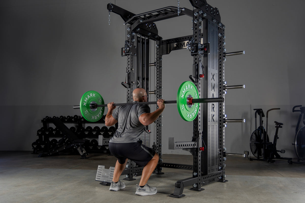 Half Rack Workout Routine Commercial Half Rack Functional Trainer | Home Gym Equipment | XMARK
